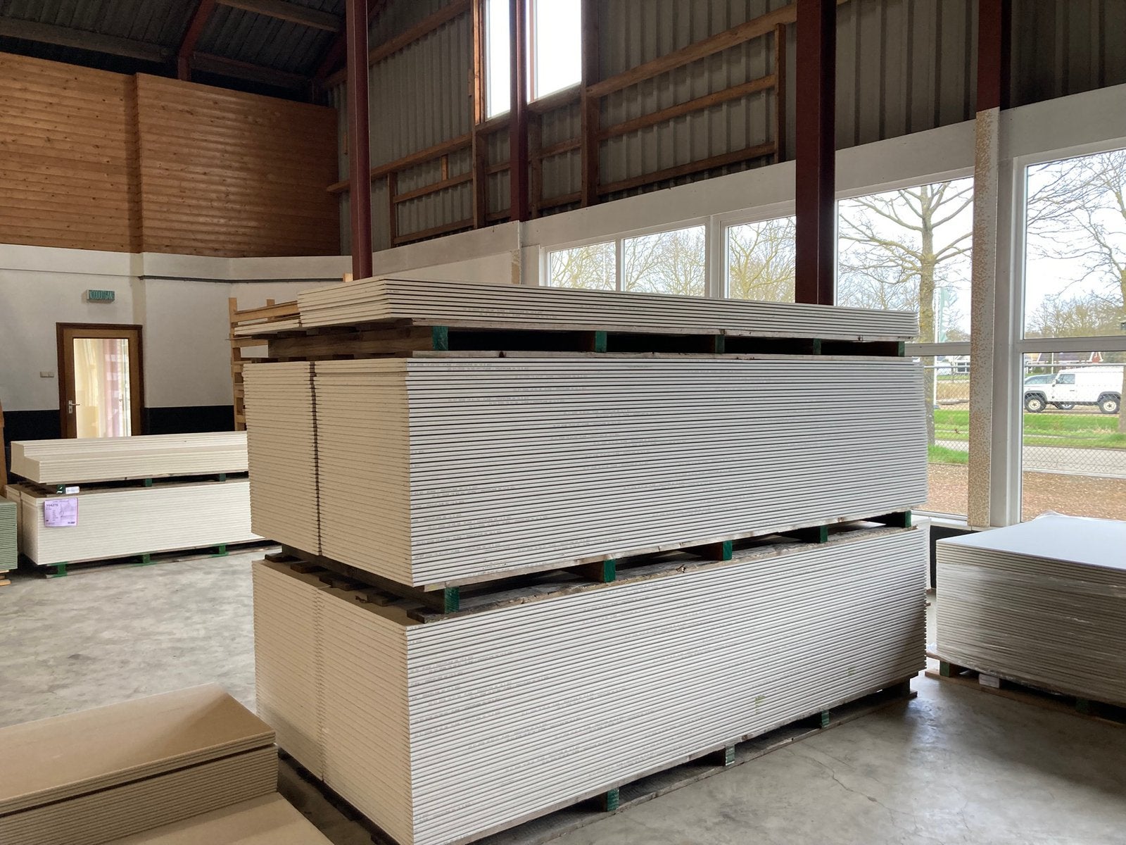 Grote voorraad gipsplaten zeer scherp geprijsd €4,18 per m2, Doe-het-zelf en Verbouw, Ophalen, Overige materialen, Info@it-paradyske.nl