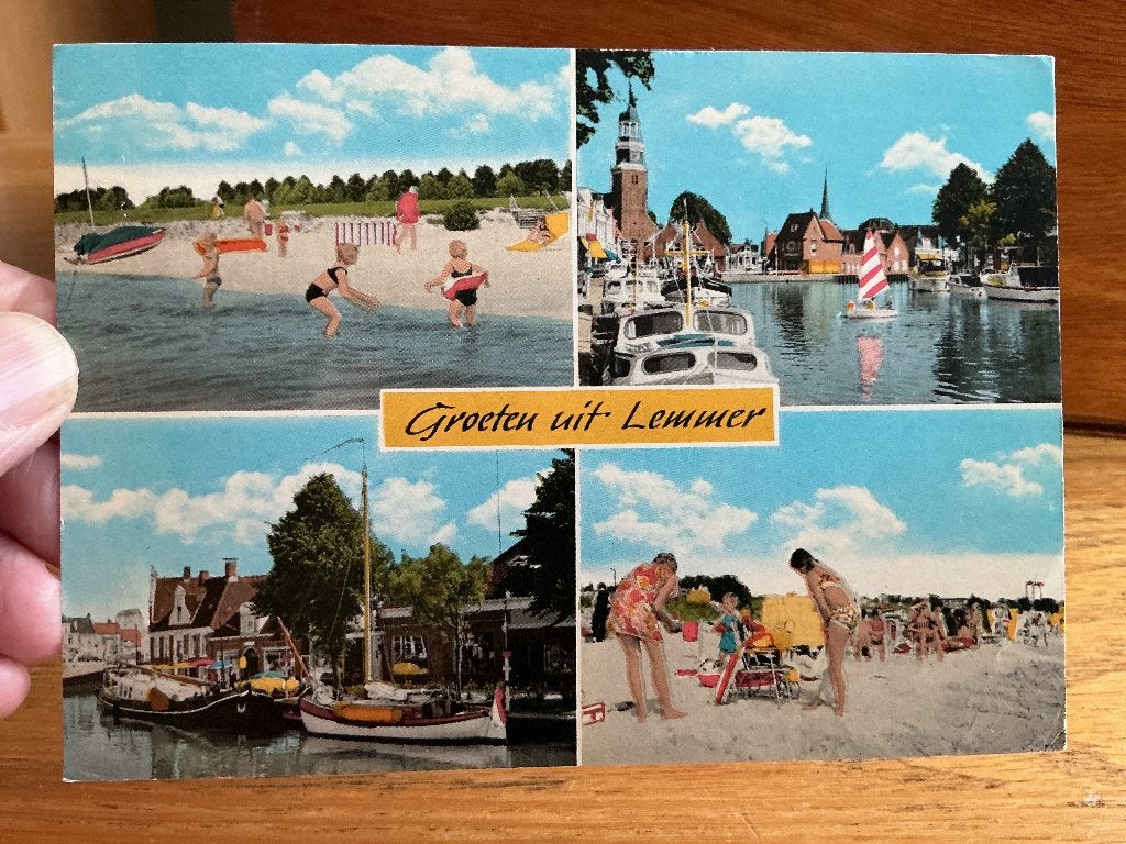 Lemmer, Verzenden, 1960 tot 1980, Gelopen, Friesland