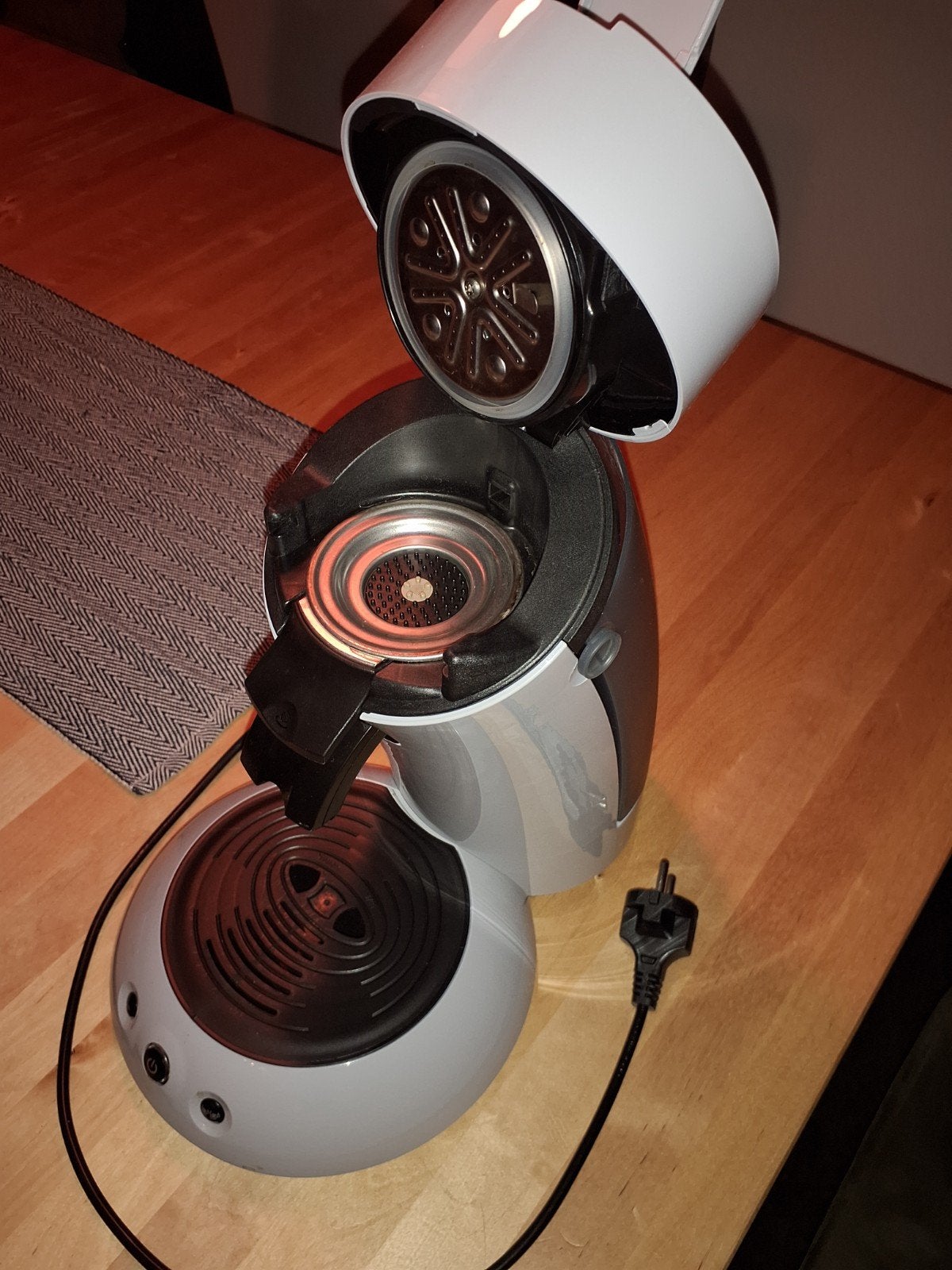 Philips Senseo Koffiezetapparaat - Wit/Grijs, Koffiepads en cups, Koffiemachine, Ophalen of Verzenden, Zo goed als nieuw