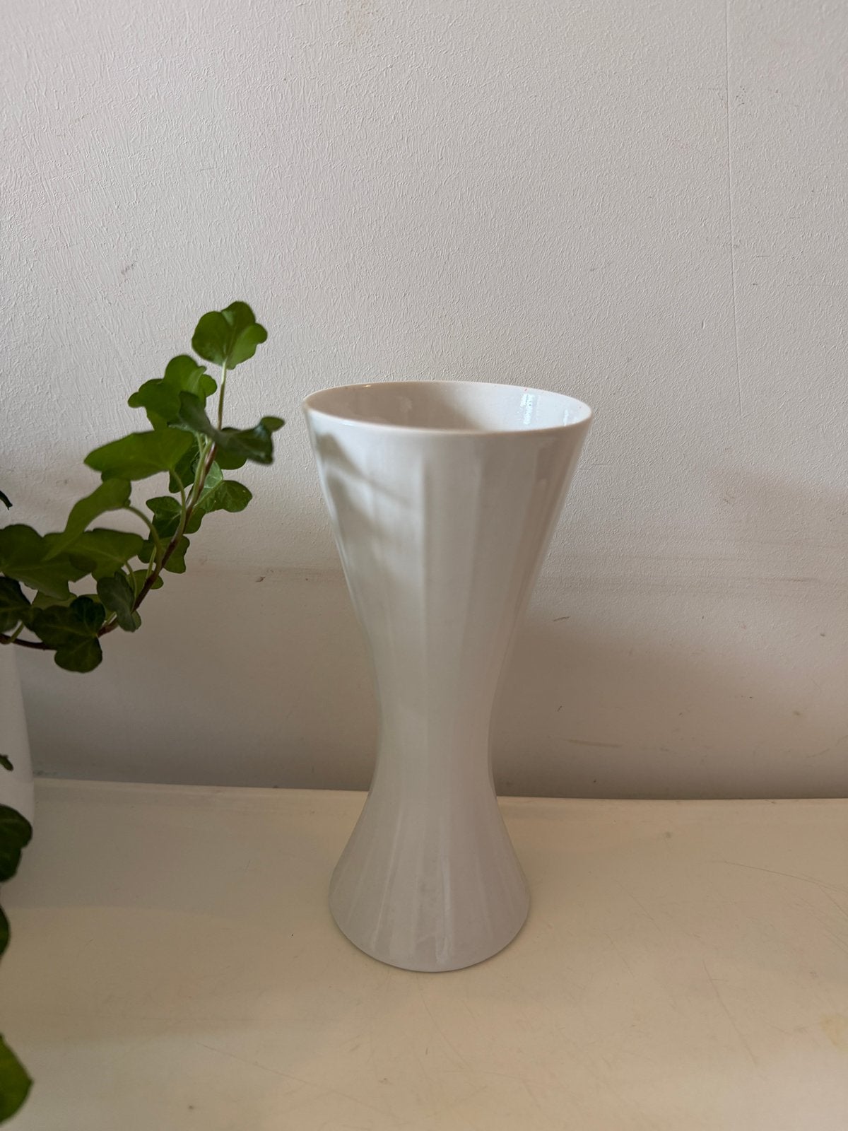 Wit porseleinen arzberg vaas mid century, Ophalen of Verzenden