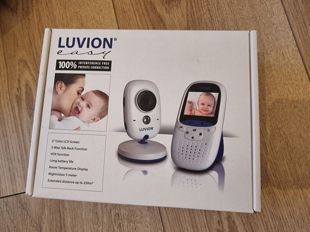 Luvion babyfoon met camera, Ophalen, Gebruikt, Minder dan 100 meter, Camera