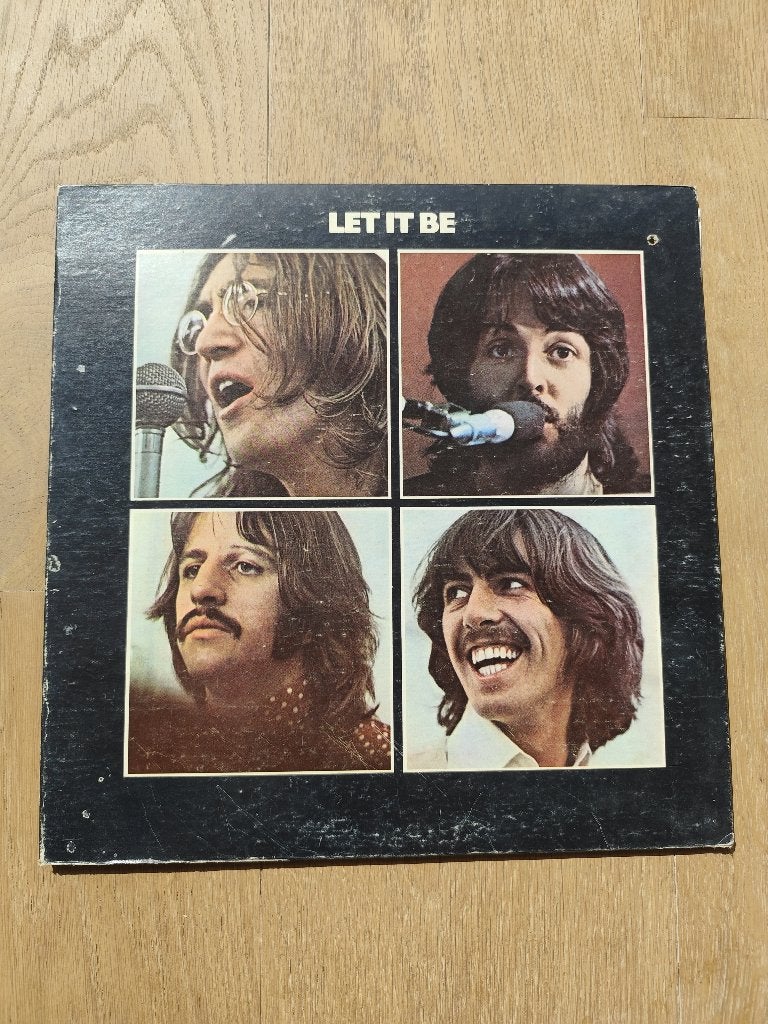 The Beatles – Let It Be LP (1970) - (Red Apple), Cd's en Dvd's, Vinyl | Pop, Ophalen of Verzenden, Gebruikt, LP