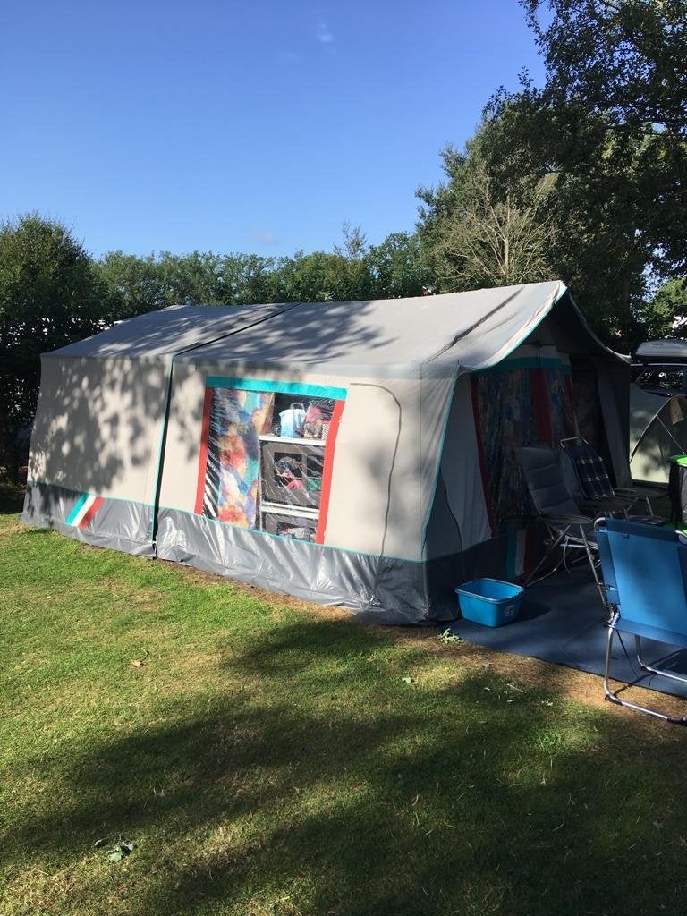 Europa Camper vouwwagen - Compleet en klaar voor avontuur!, Europa Camper, Ophalen of Verzenden, Aanwezig, Grijs