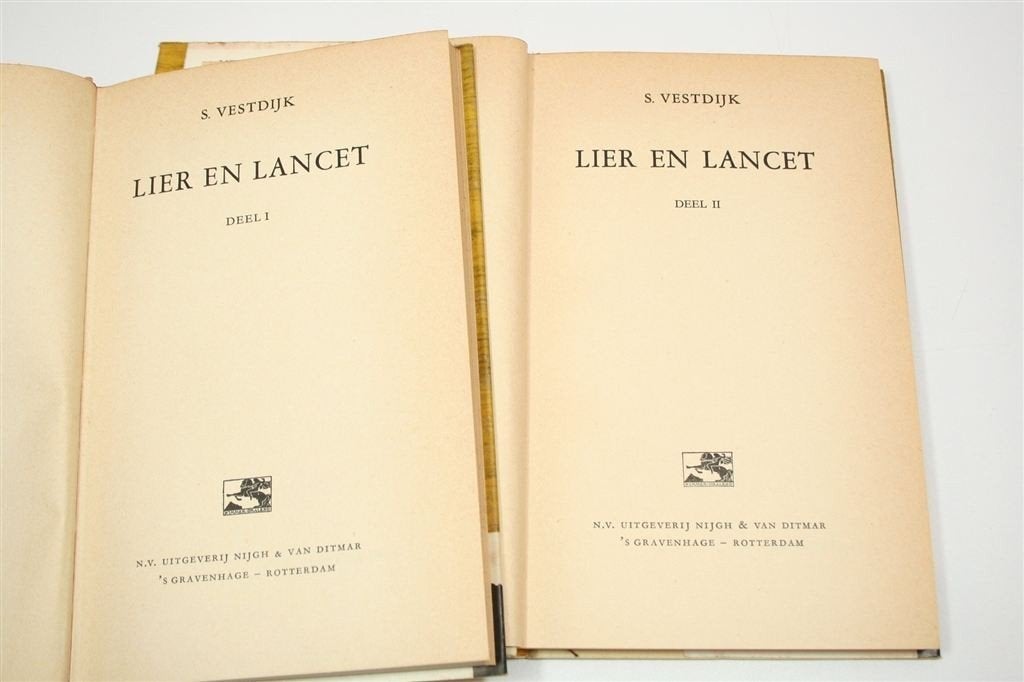Lier en Lancet I+II — Literaire Essays Vestdijk 1960, Ophalen of Verzenden, Gelezen