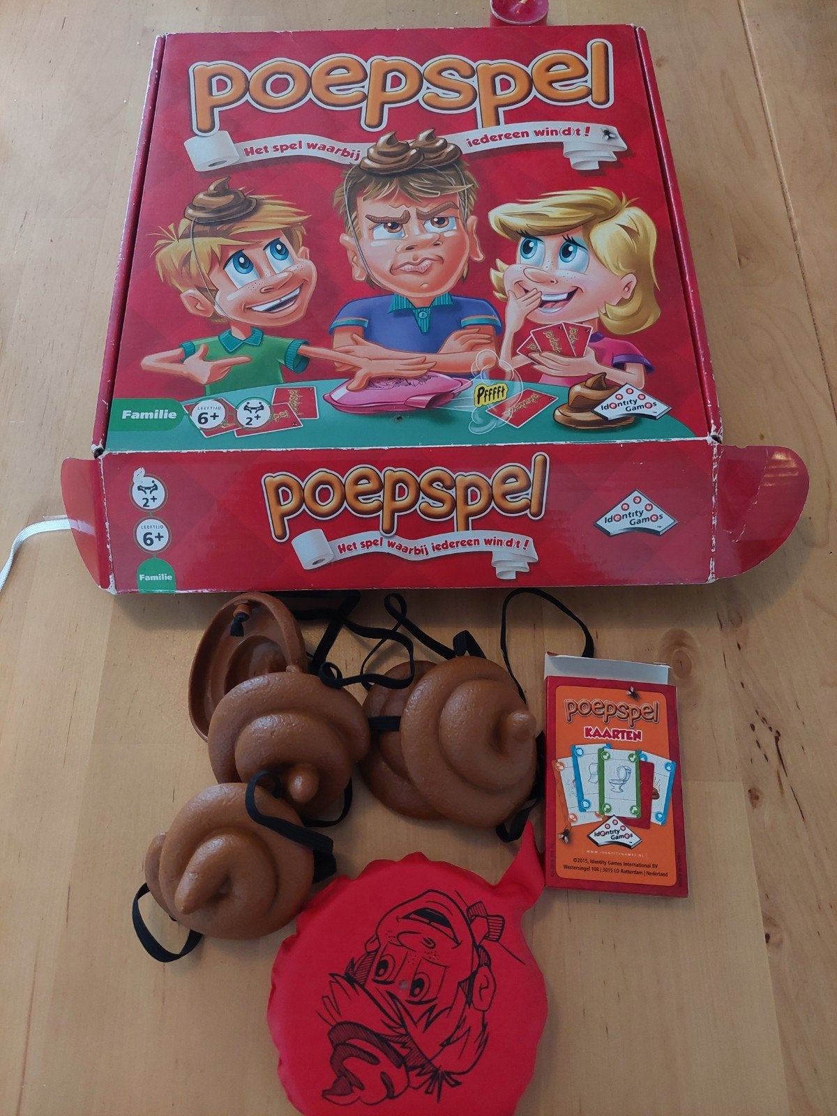 Poepspel - Het hilarische spel voor de hele familie!, Een of twee spelers, Ophalen of Verzenden, Zo goed als nieuw