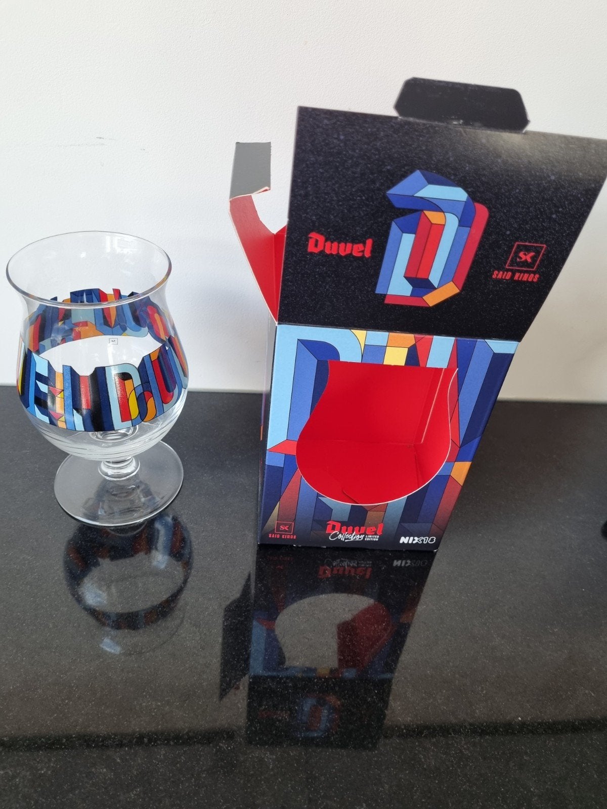 Bierglas Duvel collectie, limited edition, Said  Kinos, 2026, Ophalen of Verzenden, Nieuw, Bierglas