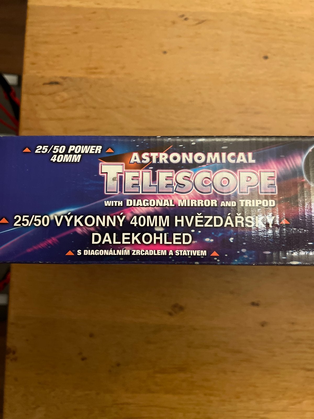 Astronomische Telescoop 25/50x40mm met Statief, Ophalen, Lenzentelescoop (refractor), Minder dan 80 mm, Nieuw