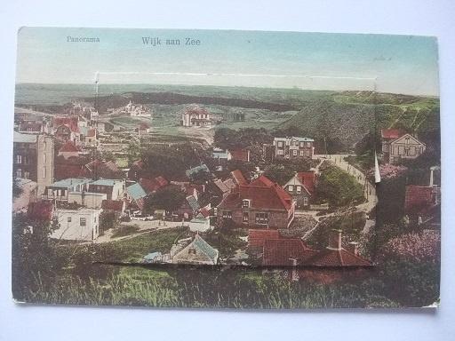 P255 Wijk aan Zee - Klepjeskaart, Verzamelen, Ansichtkaarten | Nederland, Verzenden, Voor 1920, Ongelopen, Noord-Holland