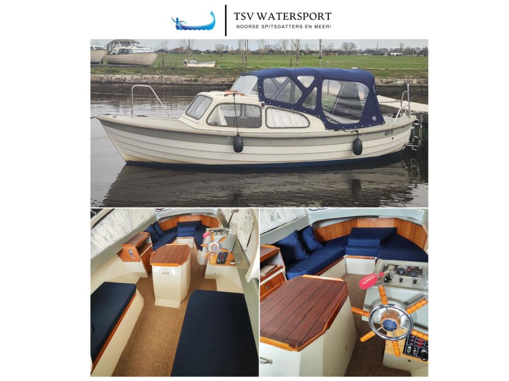 Zeer nette Saga 20!, Watersport en Boten, Gebruikt, Polyester, Diesel, 6 tot 9 meter