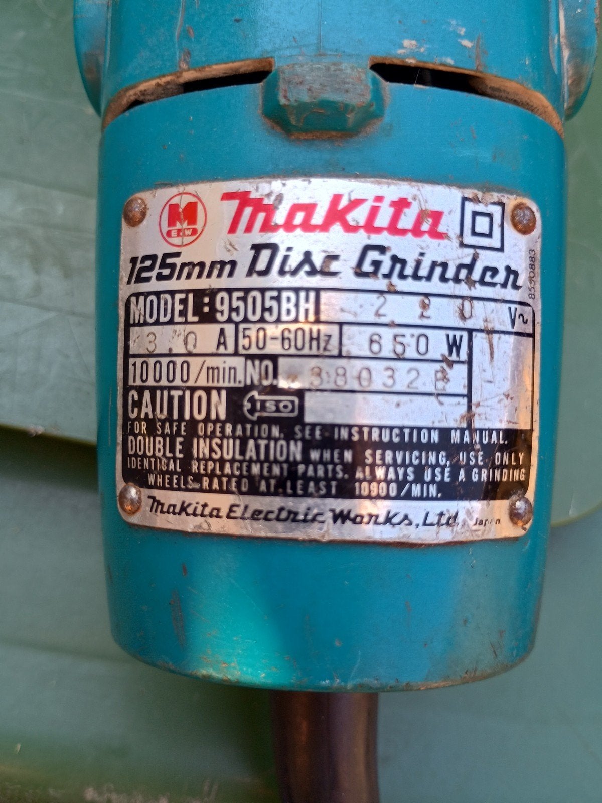 Makita slijper  gebruikt, Ophalen of Verzenden, Gebruikt, Overige typen, 1800 rpm of meer