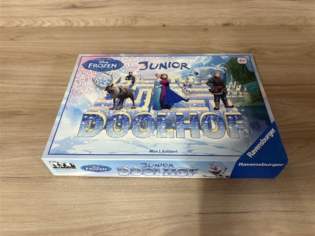 junior doolhof disney frozen - s4246, Verzenden, Zo goed als nieuw