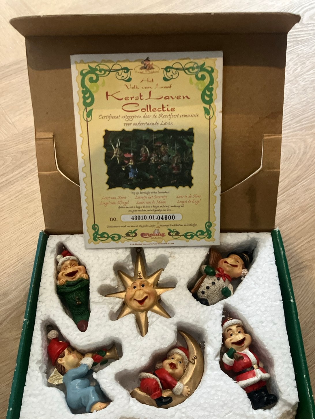 Het volk van Laaf kersthangers, Ophalen of Verzenden
