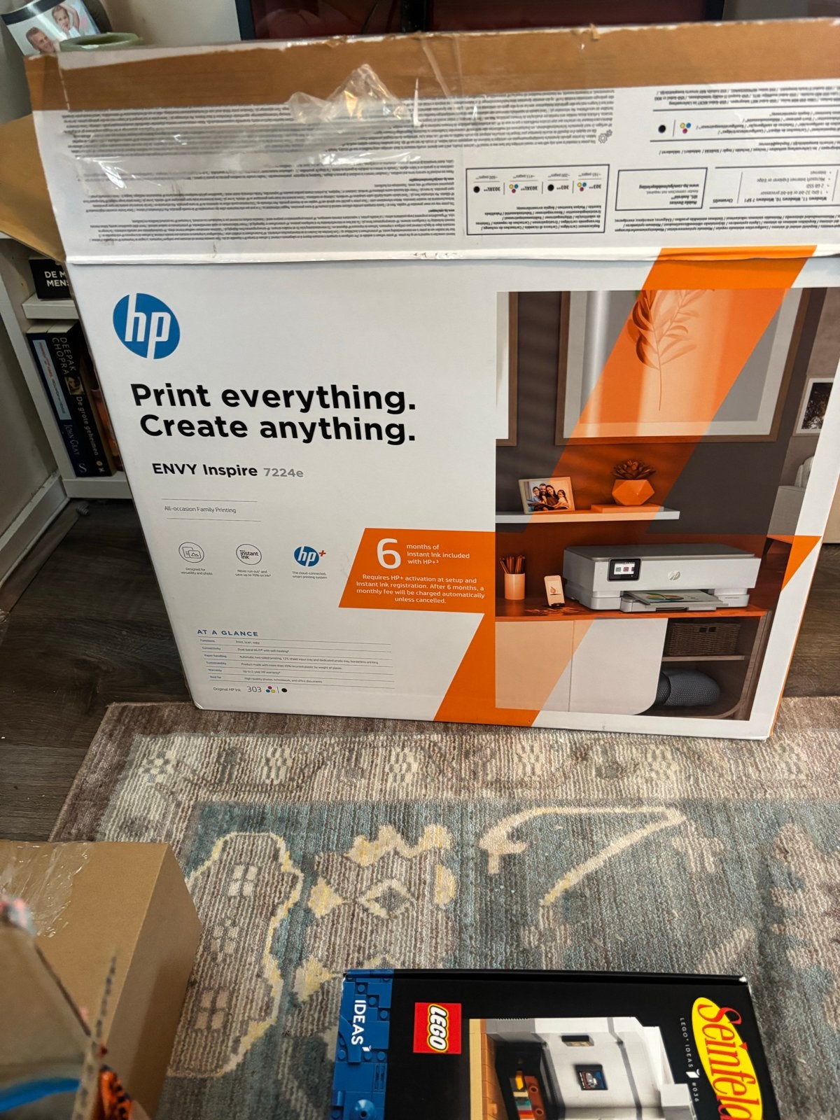 Nieuwe HP Envy Inspire 7224e All-in-One Printer, Computers en Software, Printers, Inkjetprinter, All-in-one, Ophalen of Verzenden