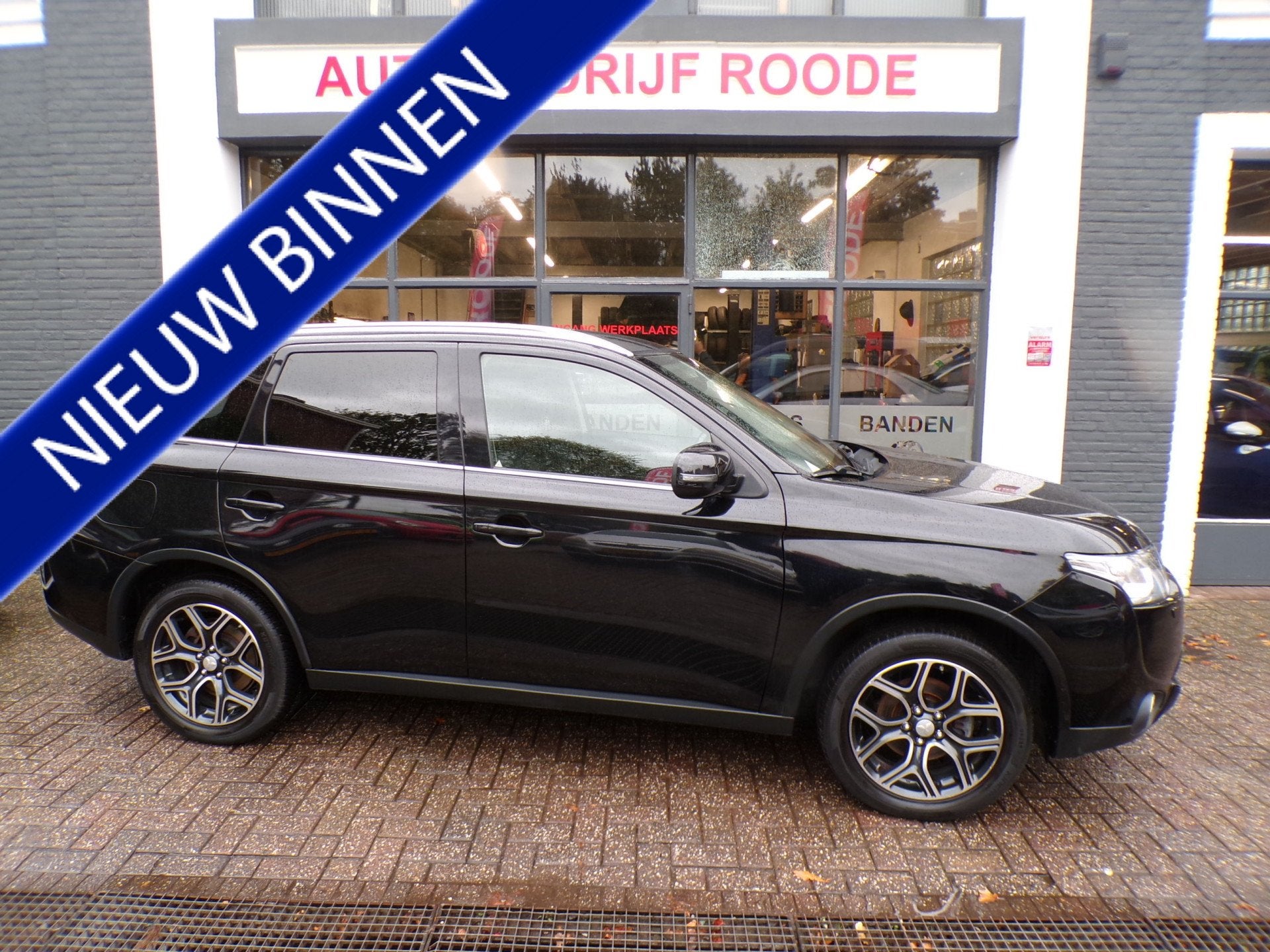 Mitsubishi Outlander 2.0 PHEV Executive Edition X-Line VOL O, Auto's, Automaat, 4 cilinders, Met garantie (alle), Zwart
