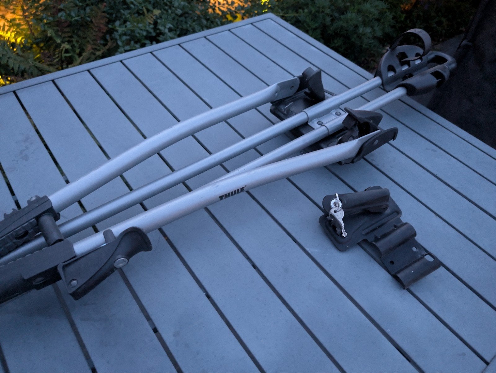 Thule Freeride 532 (3 stuks) en dakdragers, Ophalen, Zo goed als nieuw