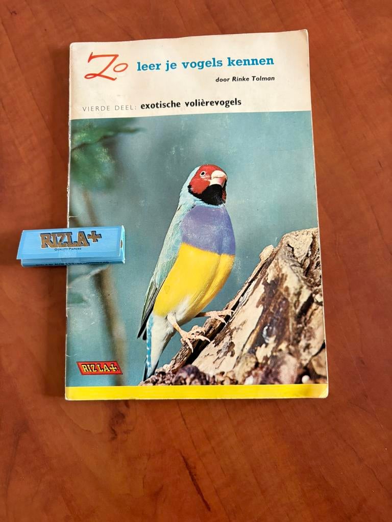 Rizzla “Zo leer je exotische volière vogels kennen, Boeken, Ophalen of Verzenden, Zo goed als nieuw, Vogels