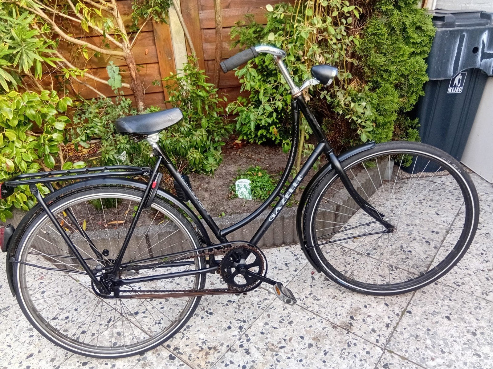 Gazelle omafiets 28 inch, Fietsen en Brommers, Fietsen | Dames | Omafietsen, 53 tot 56 cm, Ophalen, Gebruikt