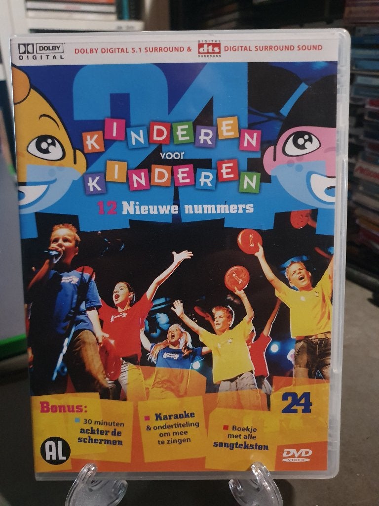 kinderen voor kinderen 24 12nieuwe nummers DVD, Alle leeftijden, Ophalen of Verzenden, Zo goed als nieuw