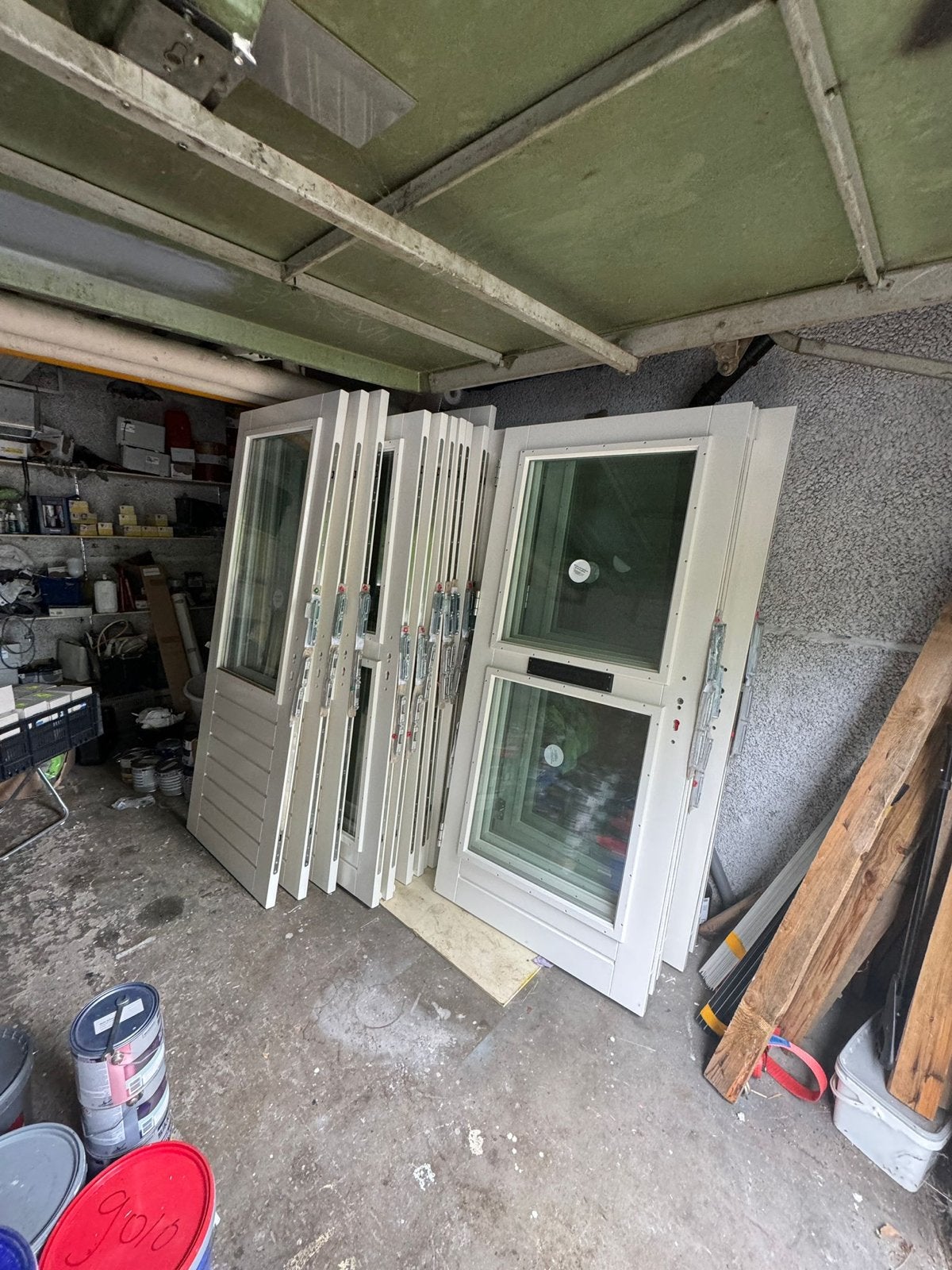 Nieuwe Buitendeuren 23 stuks, Doe-het-zelf en Verbouw, Deuren en Horren, 80 tot 100 cm, Nieuw, Ophalen of Verzenden, Buitendeur