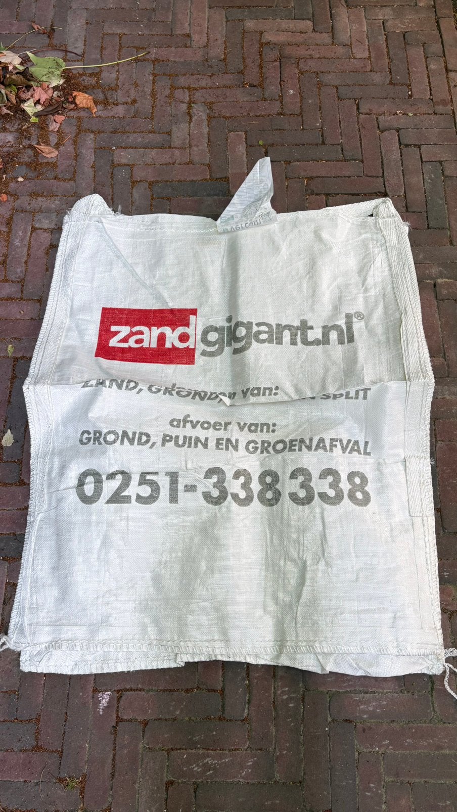 Bigbag gratis, Ophalen, Nieuw