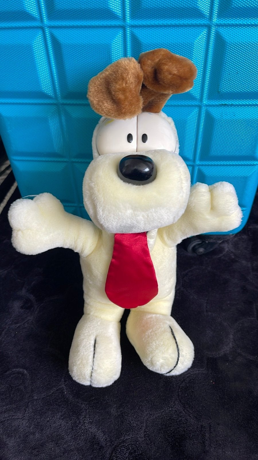 Odie knuffel van Garfield - Zo goed als nieuw, Overige karakters, Zo goed als nieuw, Middelgroot (20 tot 80 cm), Met kleding of accessoire