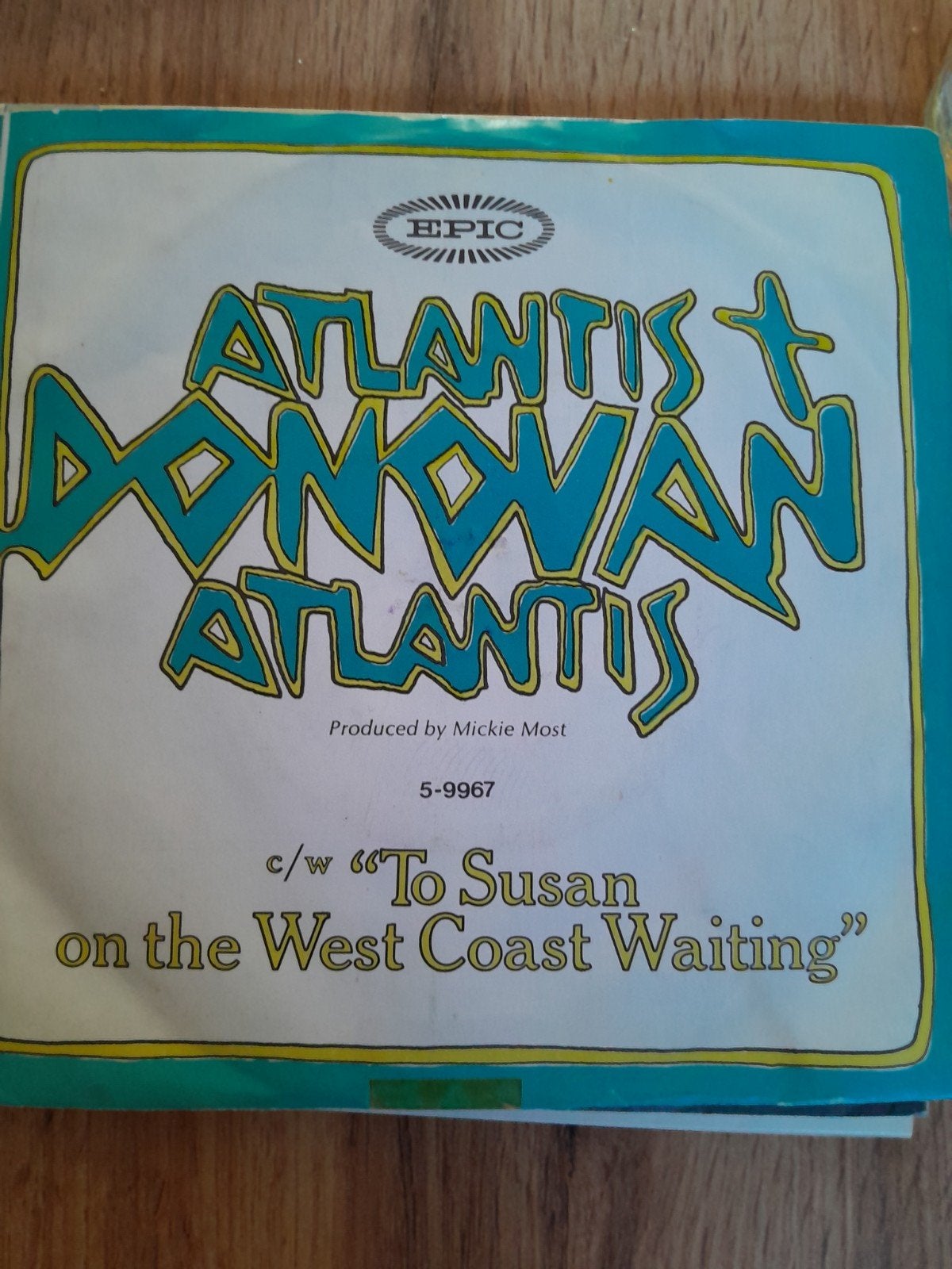 Donovan 7 inch atlantis, Ophalen of Verzenden, Zo goed als nieuw, Pop