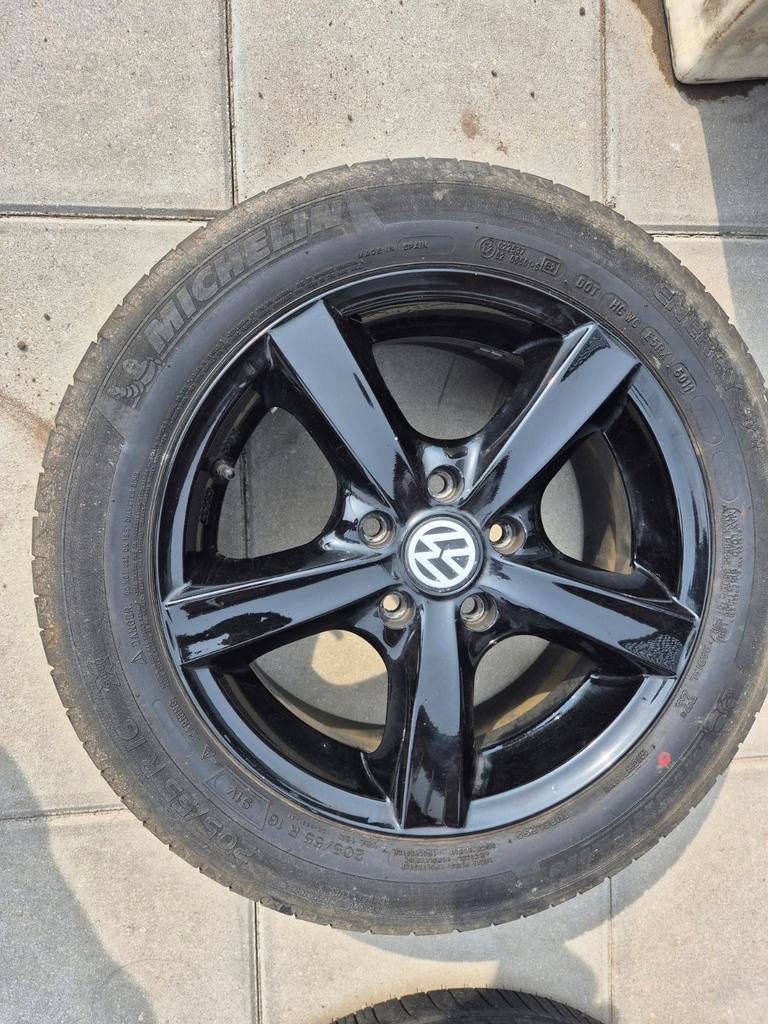 Reservewiel Golf 7/8/Sportsvan - Michelin 205/55R16, Ophalen, Gebruikt, 16 inch, Banden en Velgen