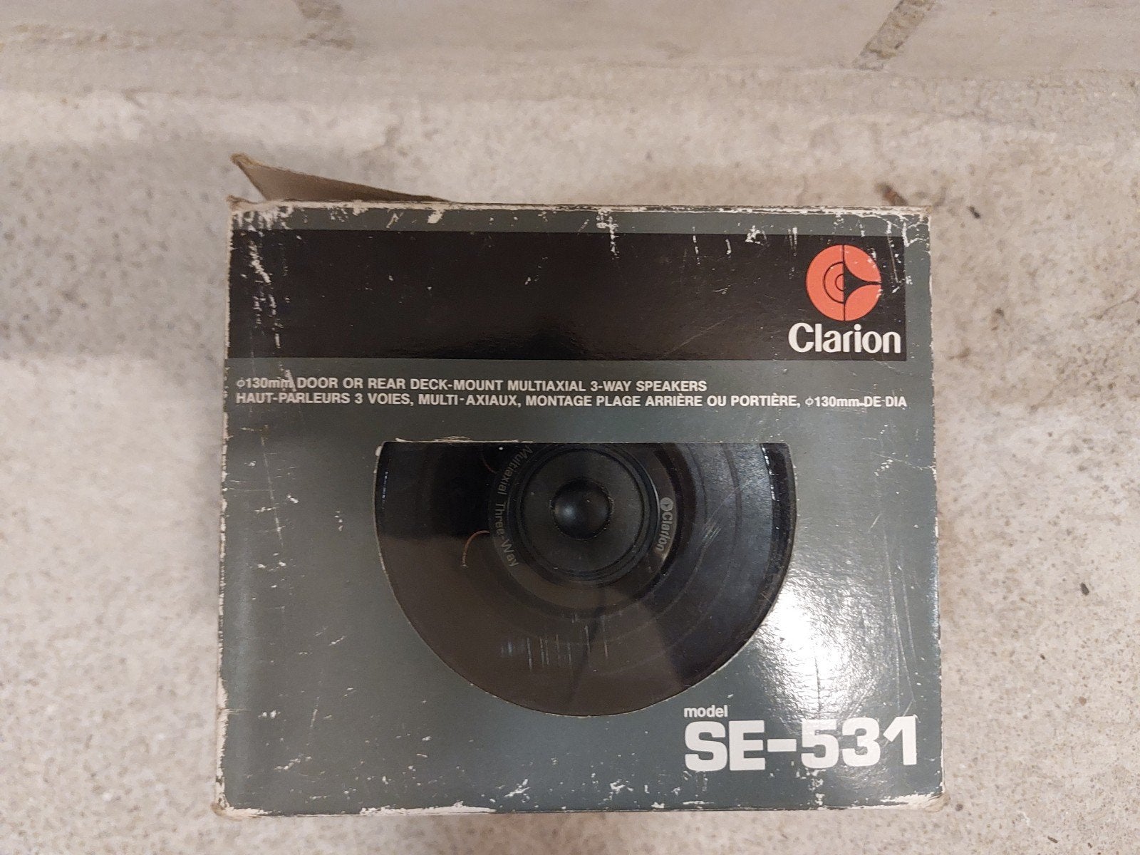 Clarion SE-531 3-weg autoluidsprekers (nieuw in doos), Ophalen of Verzenden, Nieuw