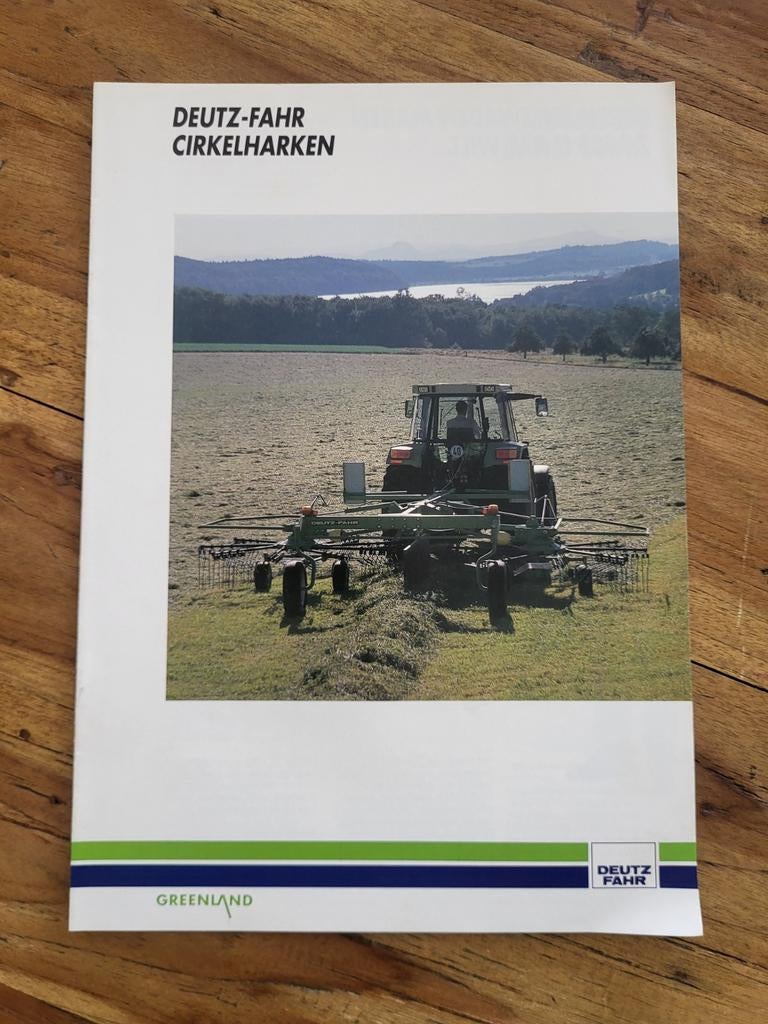 tractor folder Deutz-Fahr cirkelharken, Ophalen of Verzenden, Zo goed als nieuw