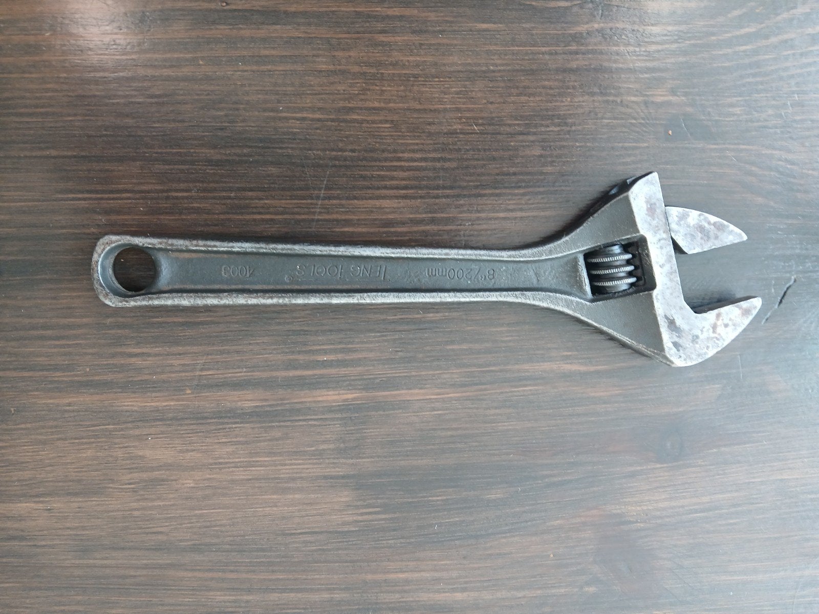 Moersleutel 8'/200mm teng tools 4003, Ophalen, Gebruikt