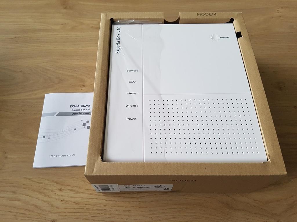 Experia Box v10 dual-band modem Nieuw in doos!, Computers en Software, Routers en Modems, Ophalen, Nieuw, Router met modem, KPN