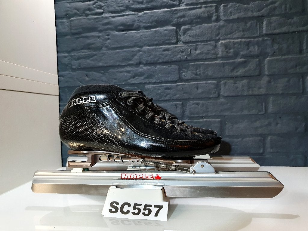 Maple GL90 Blizzard Klap Schaats Klapschaatsen Maat 42, Sport en Fitness, Schaatsen, Nieuw, Noren, Maple, Klapschaats, Verzenden