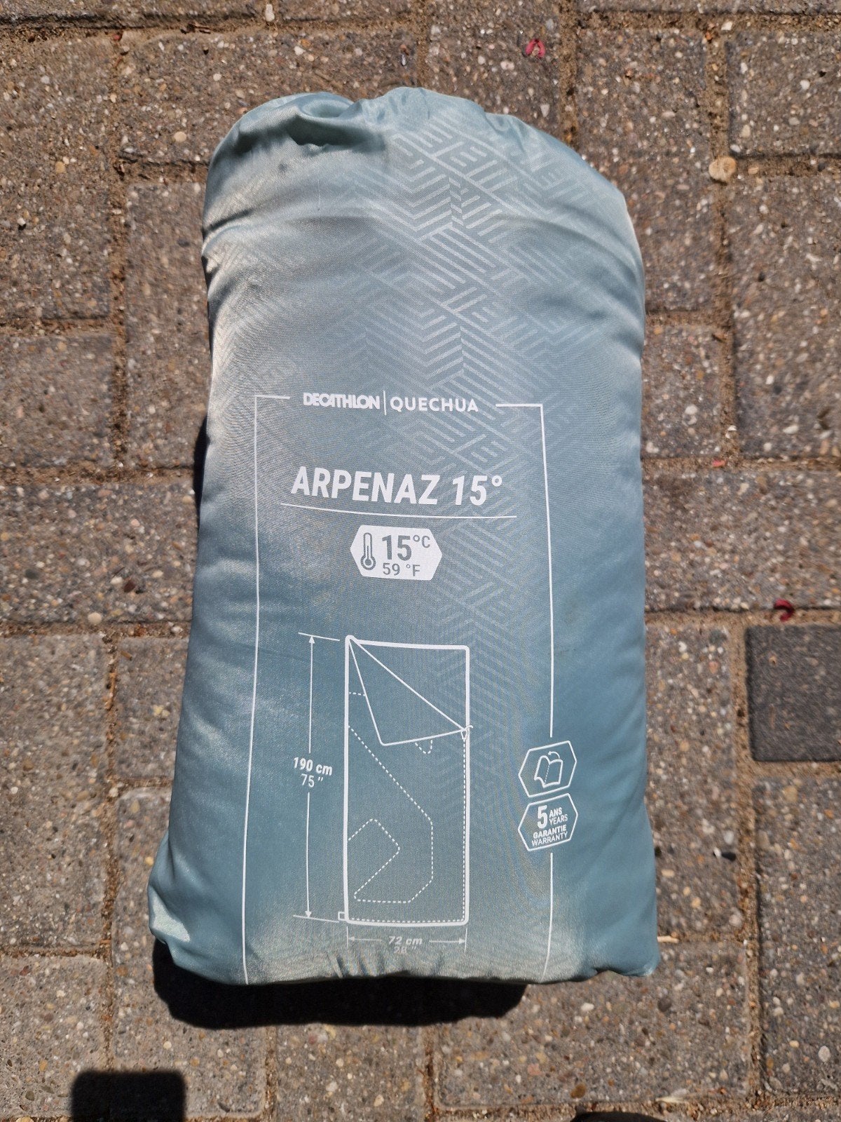 Decathlon slaapzak, Caravans en Kamperen, Ophalen