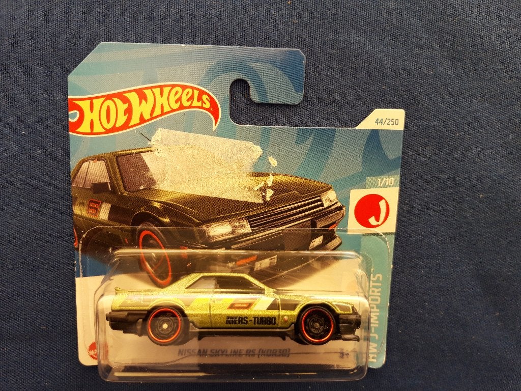 Hotwheels Nissan Skyline RS '82 groen metallic, Ophalen of Verzenden, Zo goed als nieuw, Auto