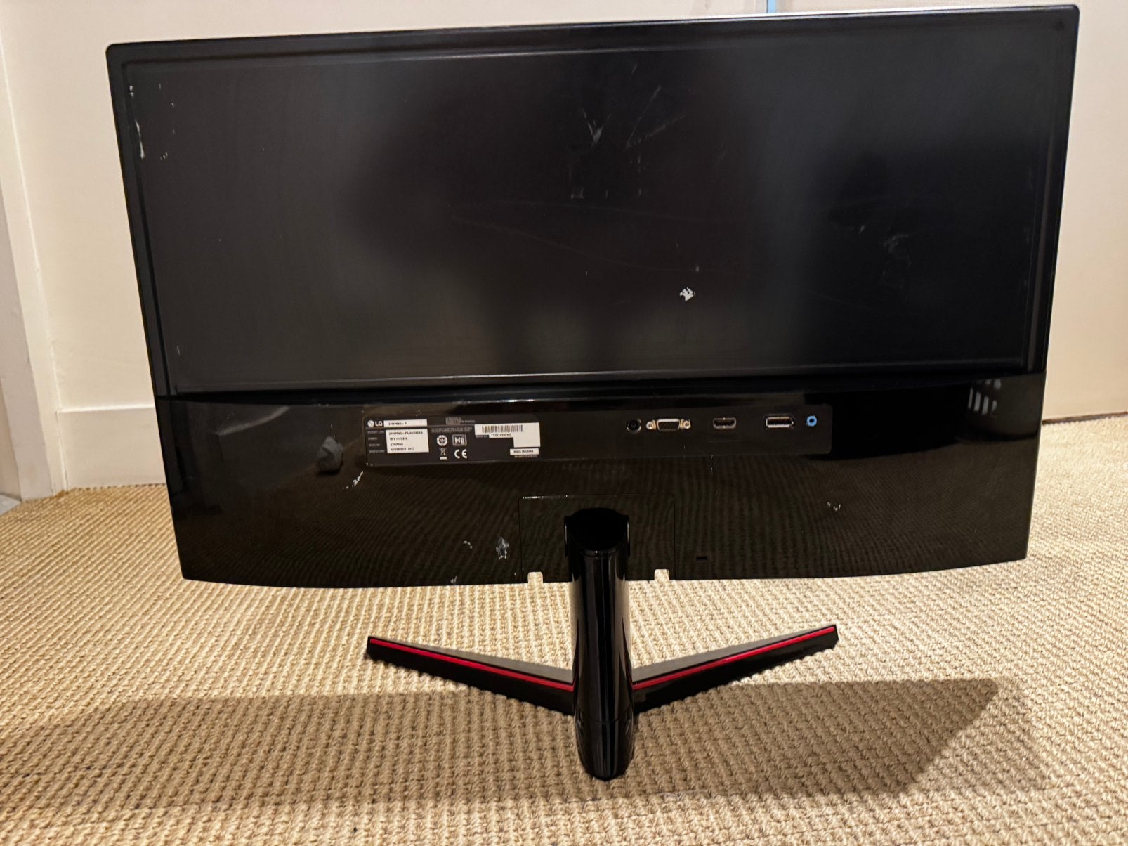 LG 27MP59G - P, Computers en Software, Monitoren, Gaming, Kantelbaar, Ophalen of Verzenden, 1 tot 2 ms