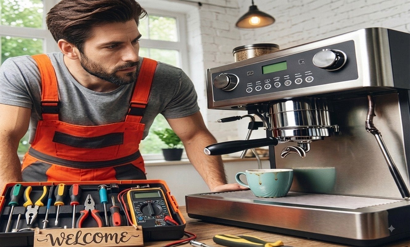 Reparatie van alle espressomachines, Vacatures, Vacatures | Horeca en Catering, 33 - 40 uur, Overige niveaus, Overige vormen