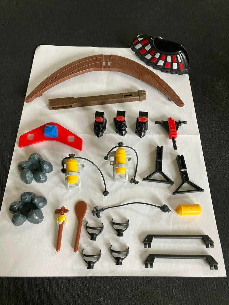 Playmobil indianen accessoires ed…, Ophalen of Verzenden, Zo goed als nieuw
