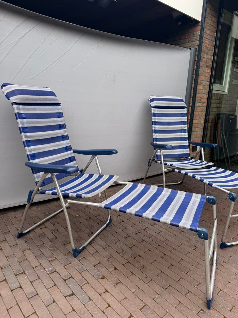 Crespo voetenbankje, Ophalen of Verzenden, Zo goed als nieuw, Campingstoel