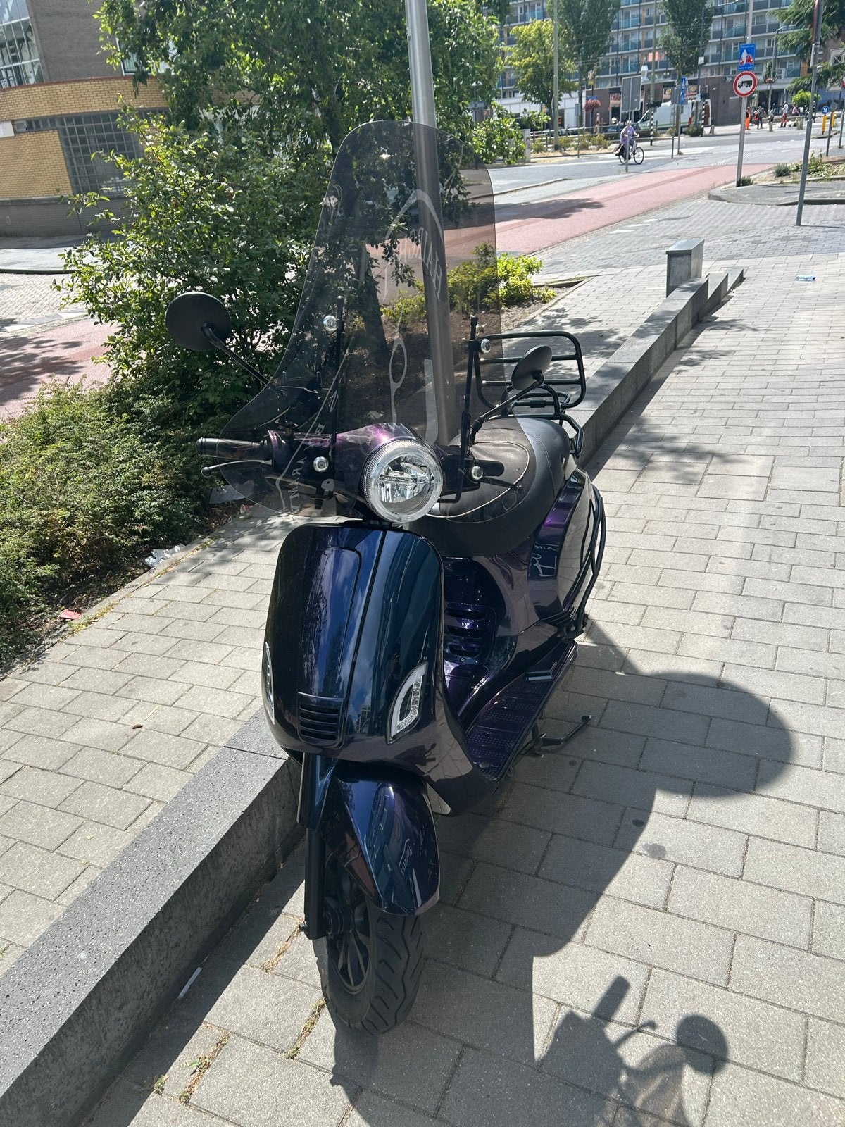 AGM Scooter kameleon 2020 - 49/50 km + begrenzer + alarm, Ophalen, Gebruikt, Maximaal 45 km/u