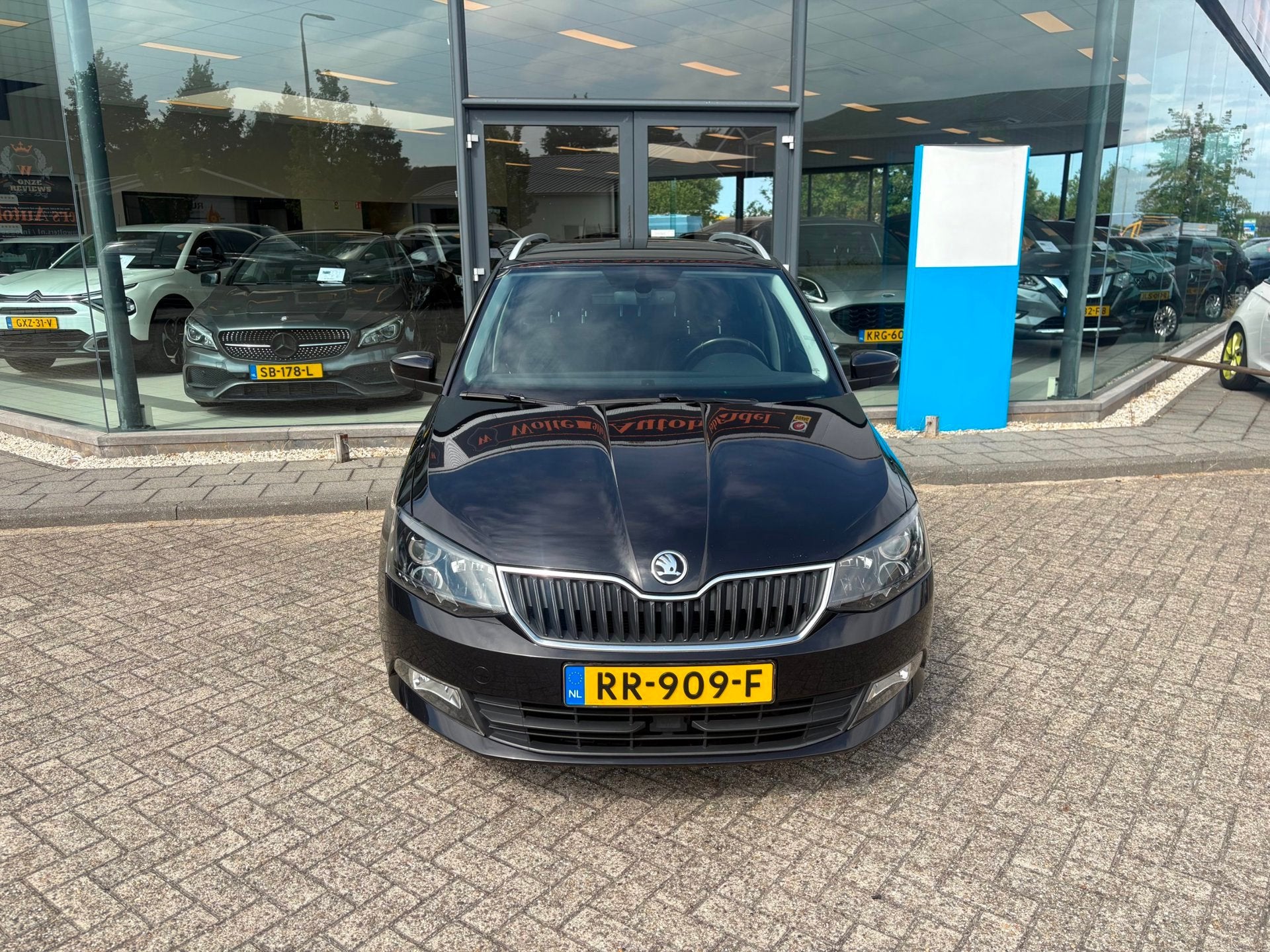 Skoda Fabia Combi 1.0 MPI Drive, Auto's, Voorwielaandrijving, Euro 6, Zwart, Origineel Nederlands