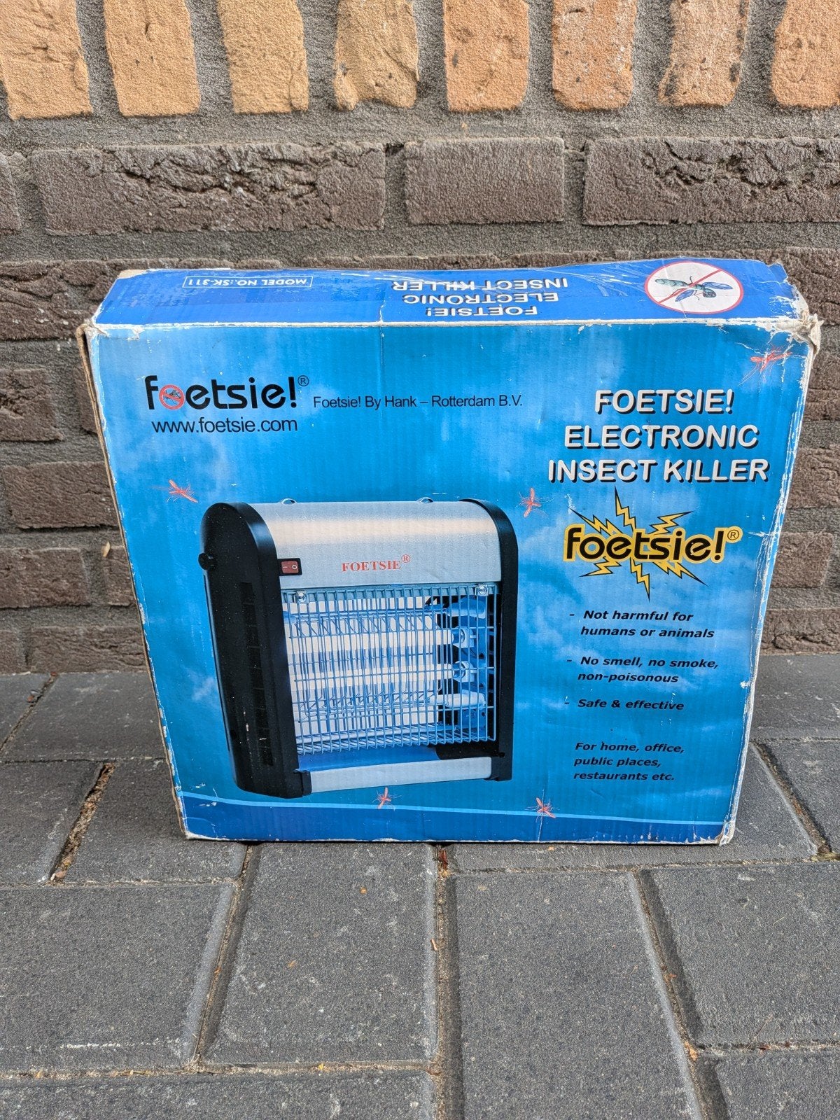 Foetsie elektronische insecten killer apparaat, Minder dan 60 m³, 3 snelheden of meer, Ophalen of Verzenden, Zo goed als nieuw