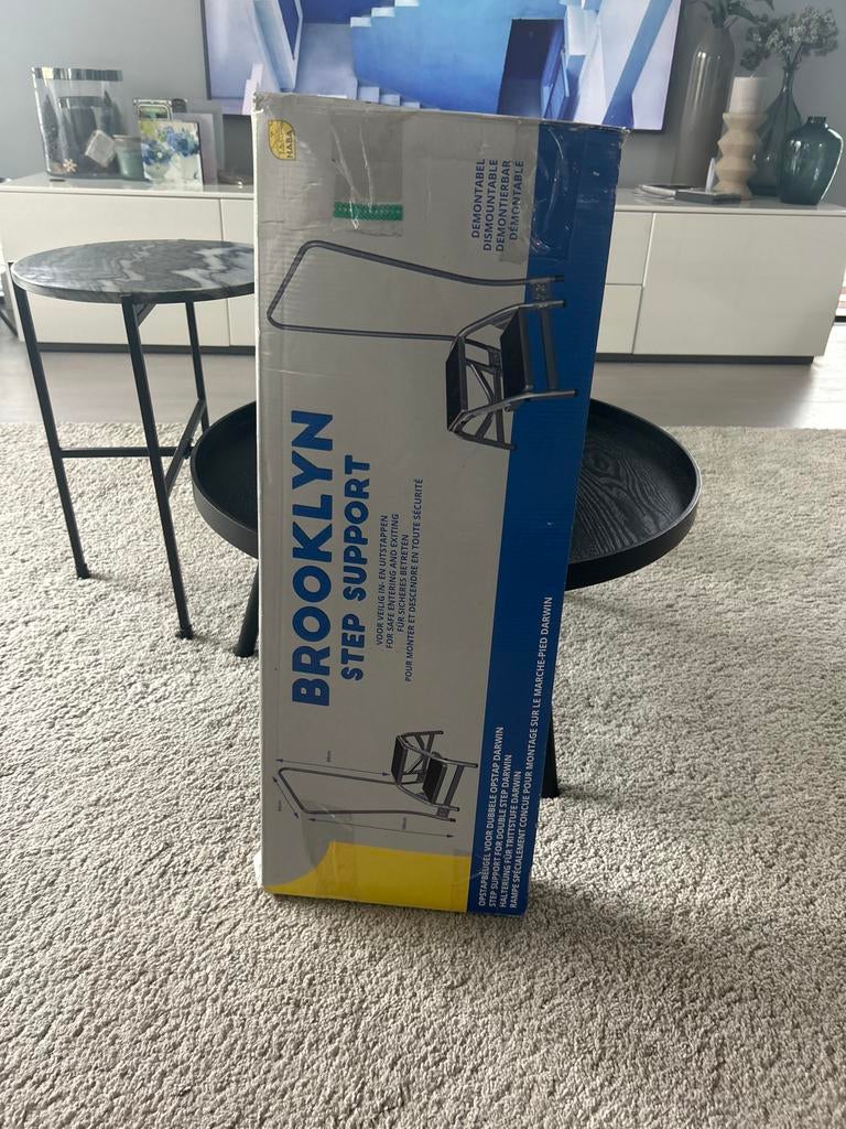 Brooklyn Step Support - opstapbeugel voor opstap Darwin, Caravans en Kamperen, Caravan accessoires, Zo goed als nieuw, Ophalen of Verzenden