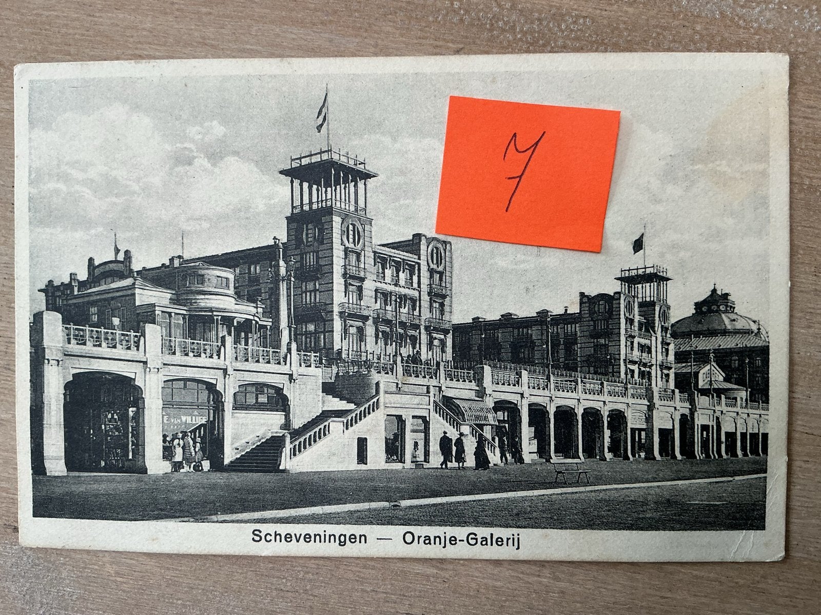 Oude Ansichtkaart Scheveningen - Oranje-Galerij, Ophalen of Verzenden, Voor 1920, Gelopen, Zuid-Holland