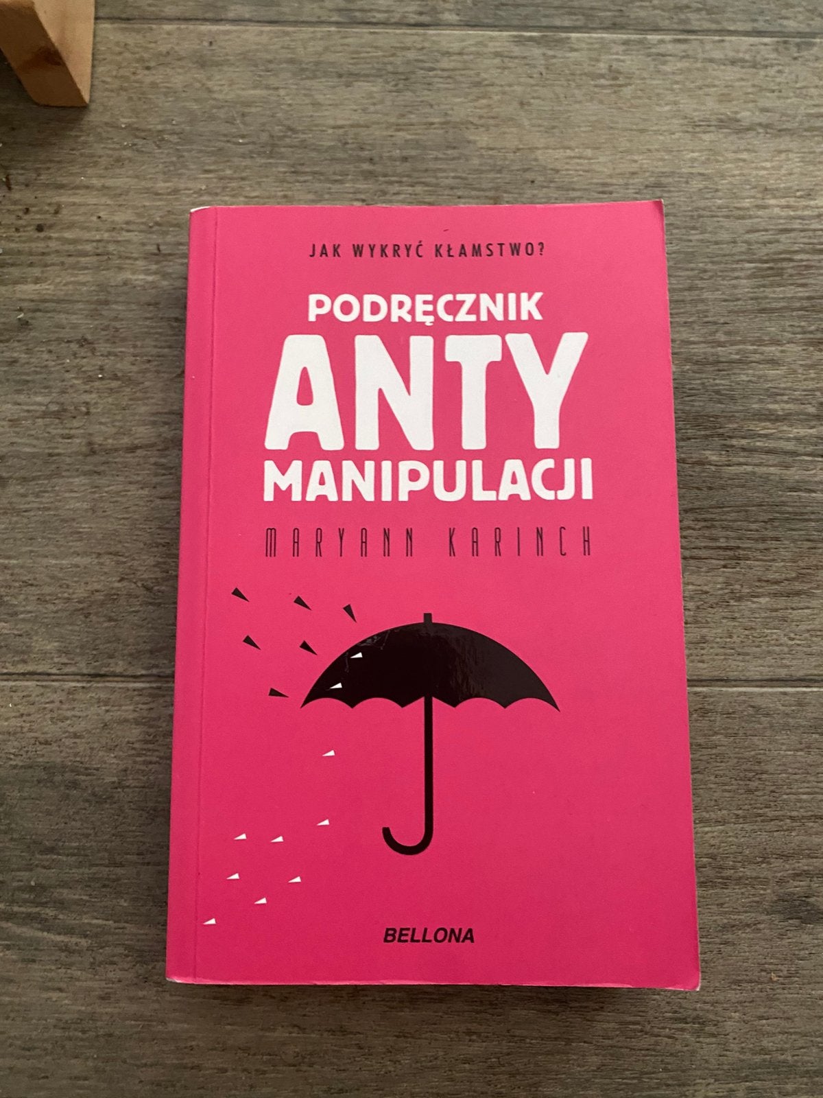 Anty manipulacji, Ophalen of Verzenden, Zo goed als nieuw, Fictie