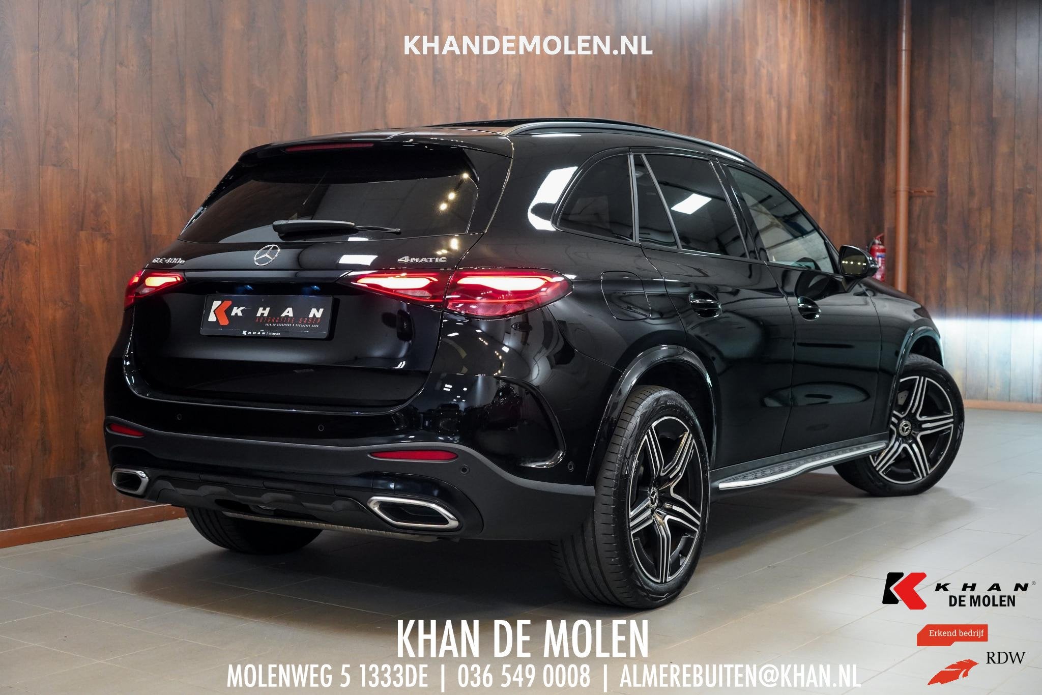 Mercedes-Benz GLC-klasse 400e 4MATIC AMG Line Pano|Trekhaak|, Auto's, Automaat, Gebruikt, Euro 6, 4 cilinders