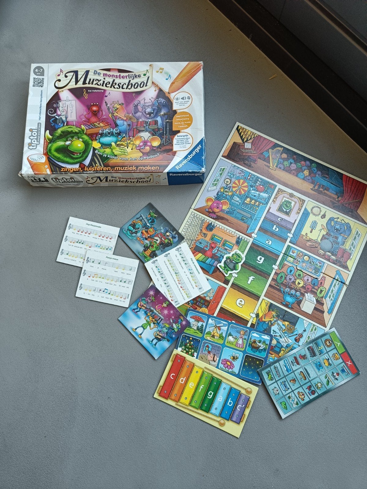 De Monsterlijke Muziekschool - Ravensburger bordspel, Kinderen en Baby's, Speelgoed | Educatief en Creatief, Ophalen of Verzenden