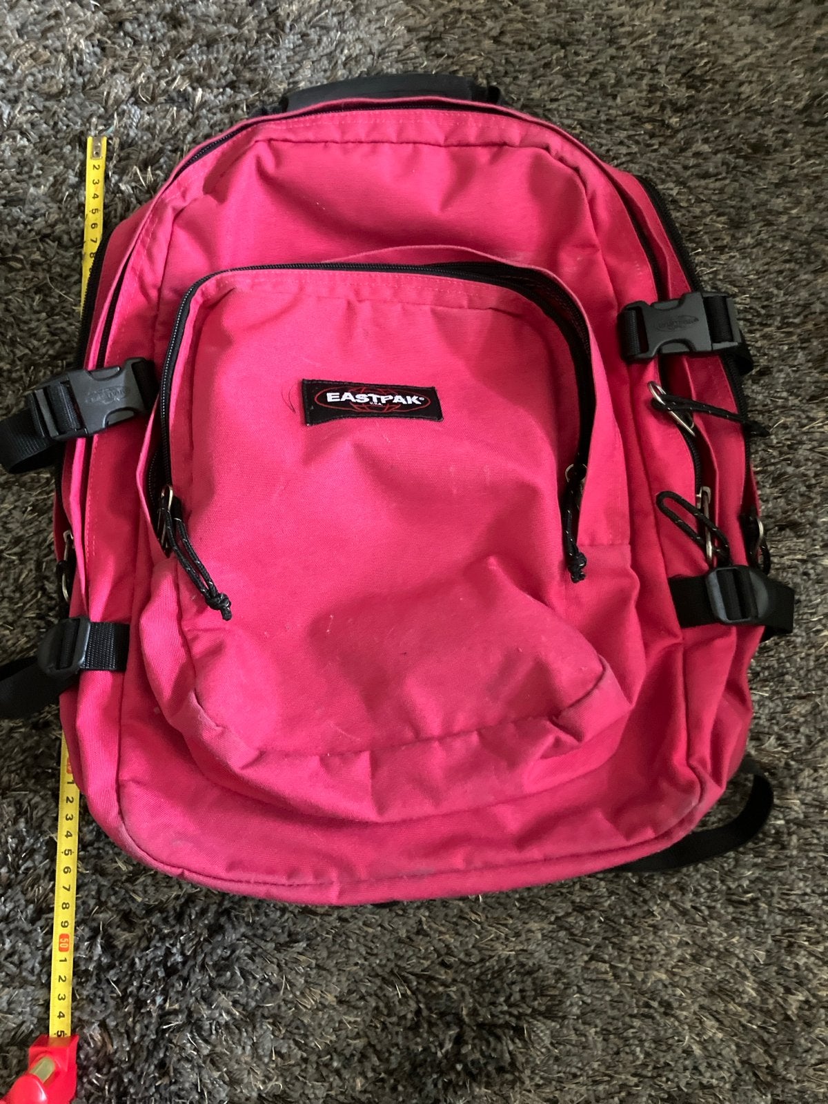 Roze Eastpak schooltas, nog zeer goed voor een tweede ronde, Ophalen of Verzenden, Gebruikt, 25 tot 40 cm, Eastpak