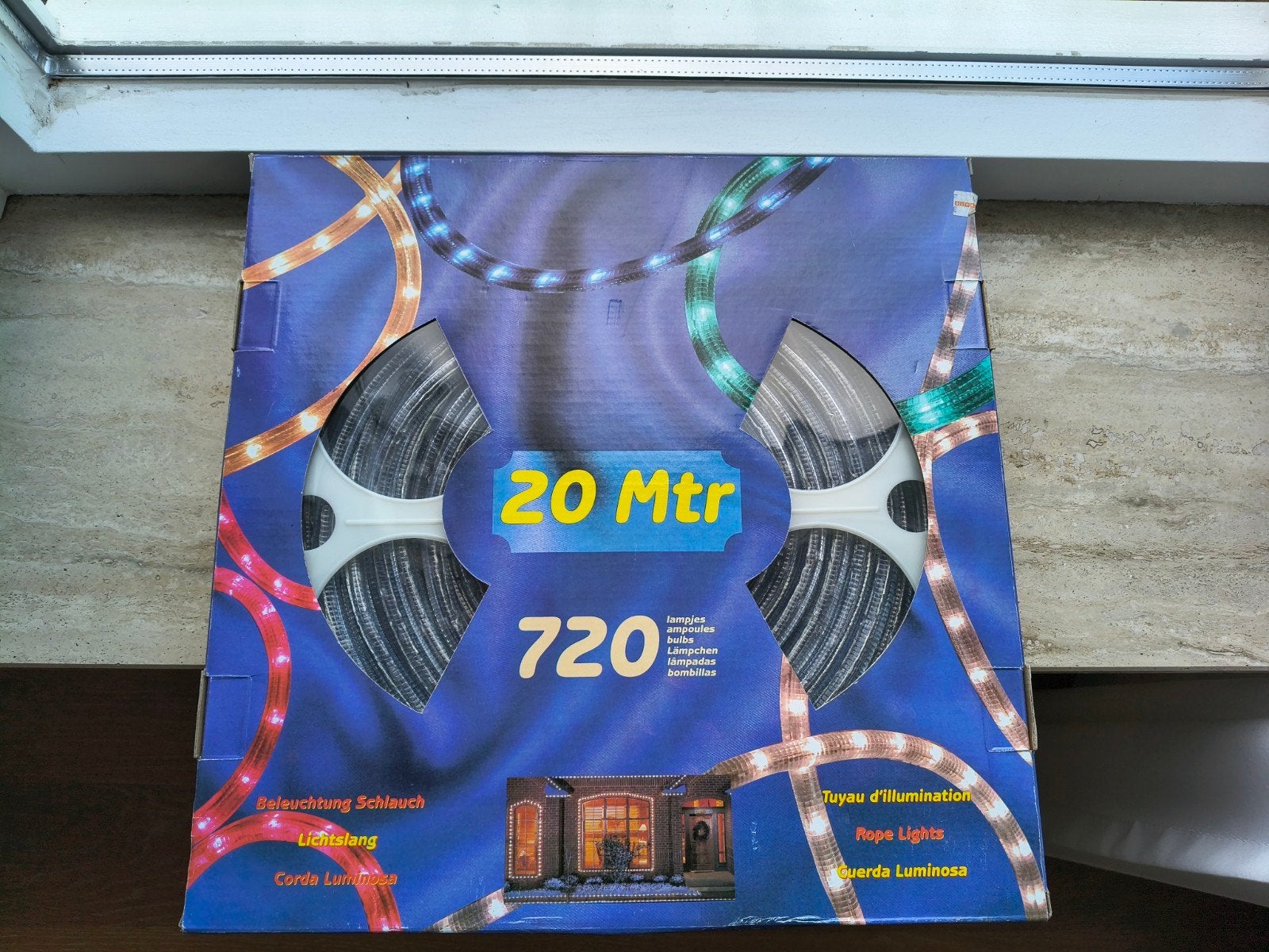 Nieuwe 20m LED-lichtslang, 720 multicolor lampjes, Kunststof, Meerkleurig, Nieuw, Overige fittingen