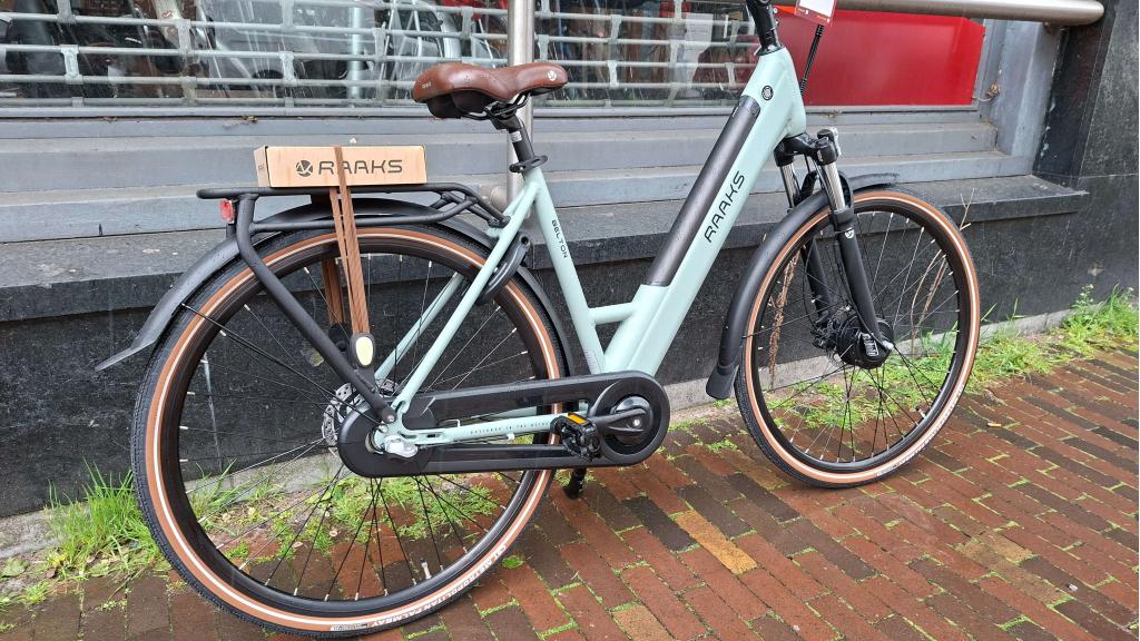 Fietshokje Houtplein: Raaks Belton Groen E-Bike Nieuw!!, Fietsen en Brommers, Fietsen | Dames | Damesfietsen, Niet ingevuld, Nieuw