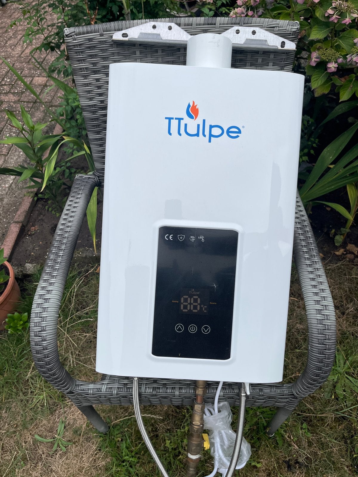 TTulpe gesloten gas geiser C-Meister 13 P30 Eco, Ophalen, Geiser, Zo goed als nieuw, Minder dan 20 liter